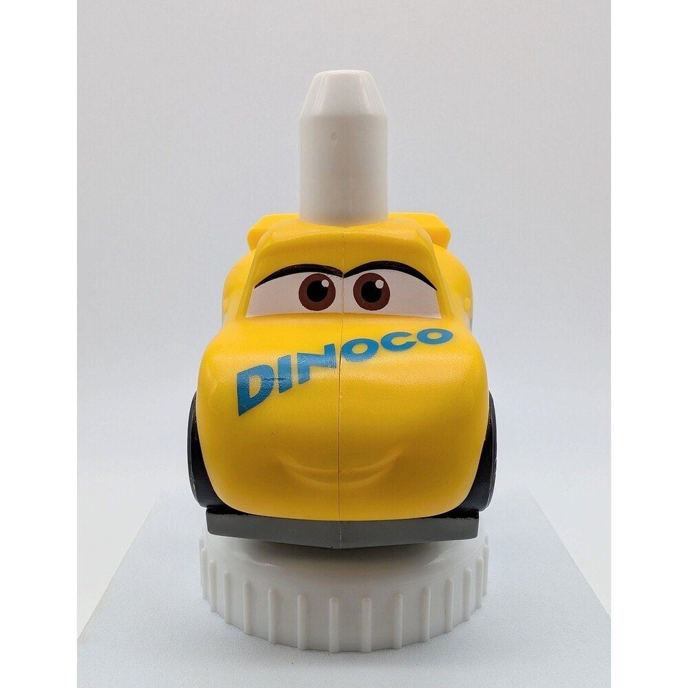 Good to Grow Spouts Topper Disney Pixar Cars Dinoco 51 Yellow Car